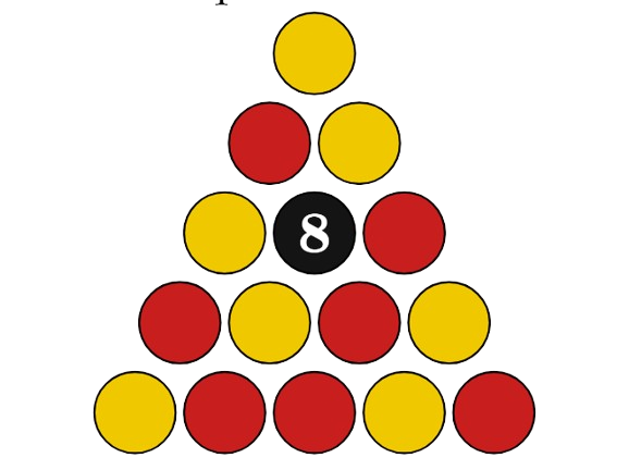 How Many Moves Are Needed to Set Up a Pool Table?